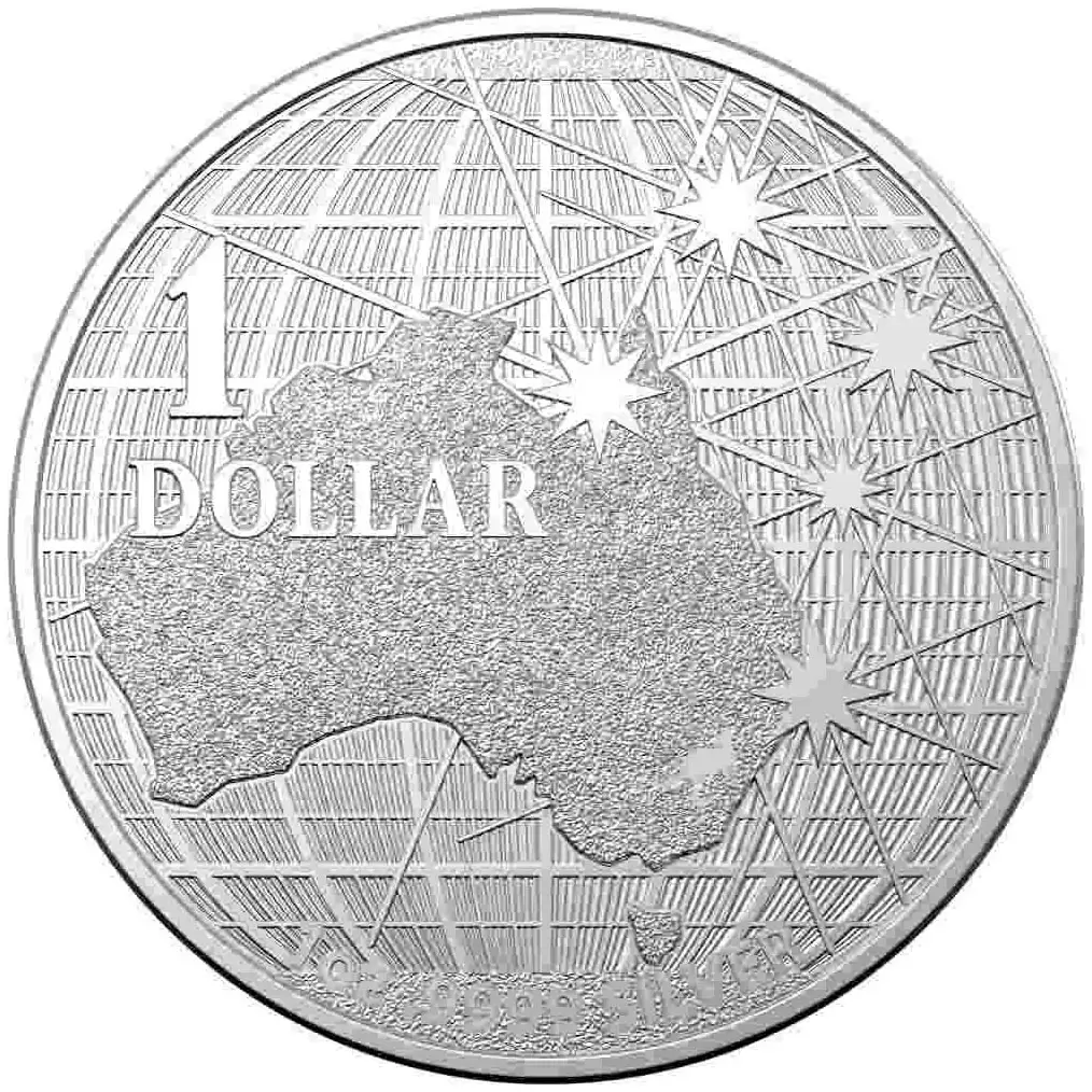 Gold & Silver Coins 1oz Royal Australian Mint Southern Skies 999 Silver Coin