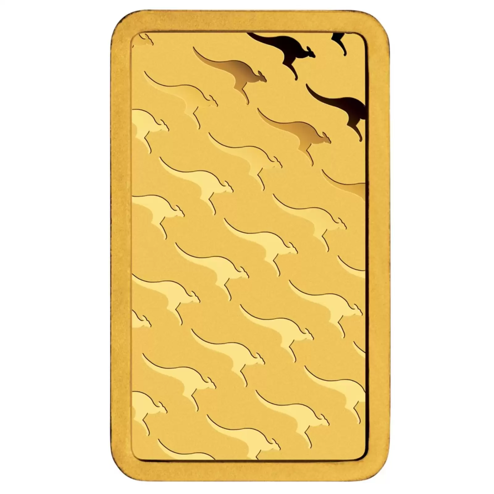  10 Gram Perth Mint Kangaroo Gold Minted Bar
