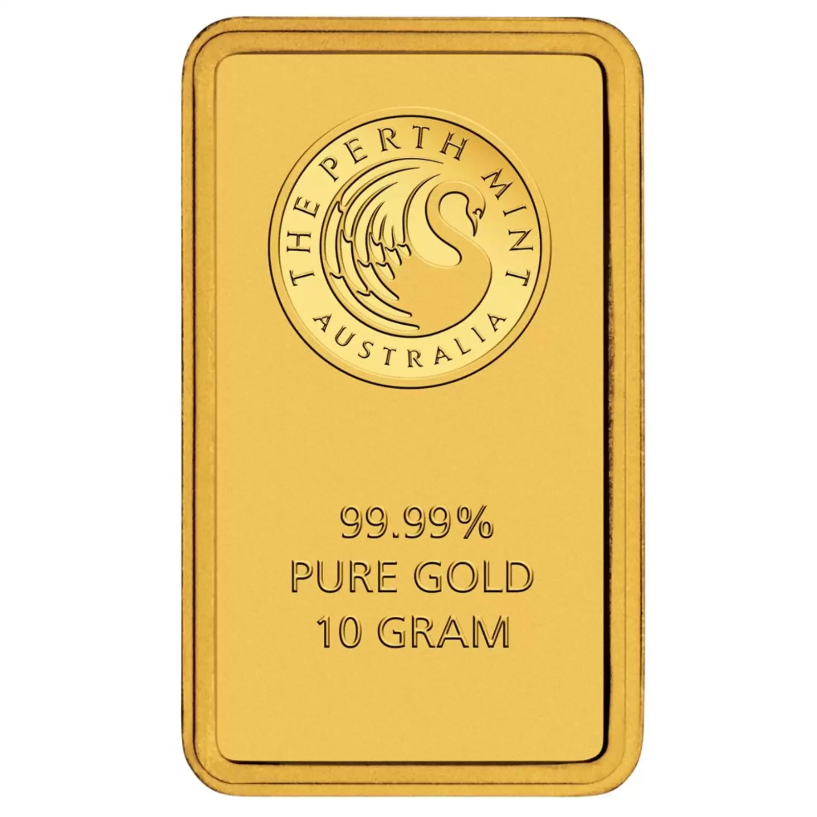  10 Gram Perth Mint Kangaroo Gold Minted Bar