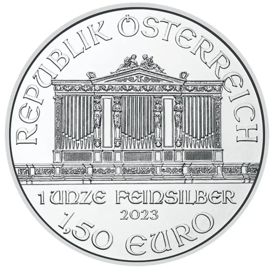  1oz 999 Silver Vienna Philharmonic Coin