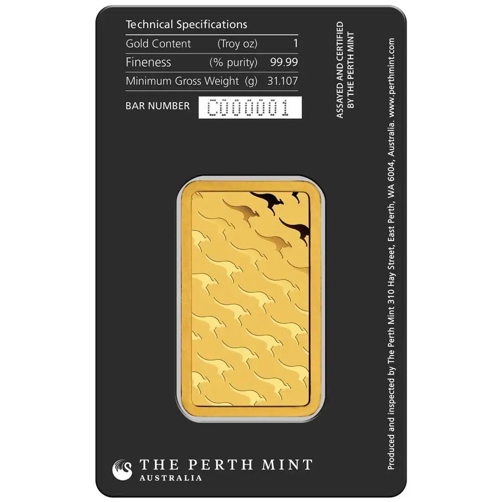  1oz Perth Mint Certicard