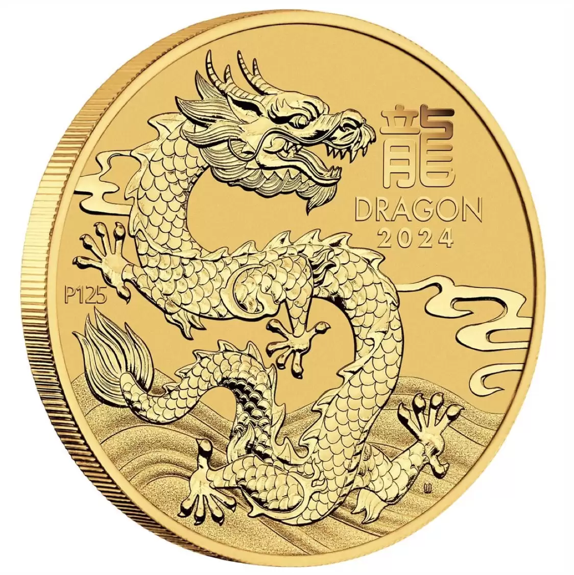  Year of the Dragon 2024 1/4oz Gold Bullion Coin