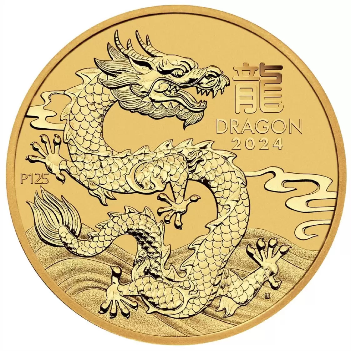  1/20 oz 2024 Year of the Dragon Gold Coin