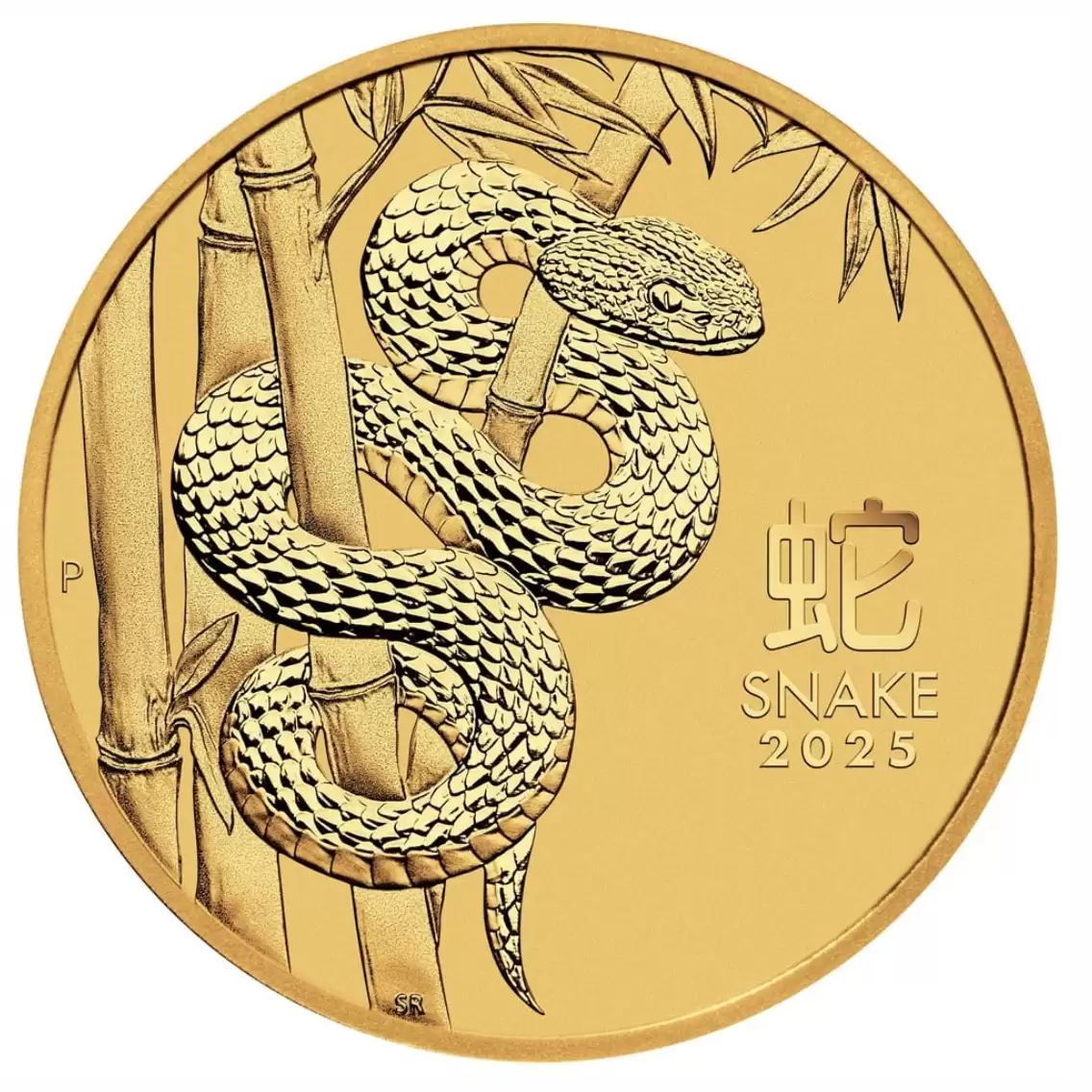  1oz Perth Mint Lunar New Year Series III Snake 2025 Gold 9999